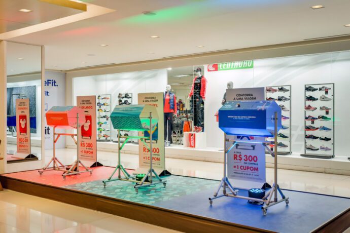 Urna Giratória para Sorteio