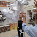 Sorteio com urna grande