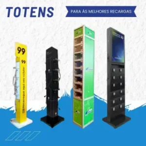 Alugar Totens carregadores para Celular