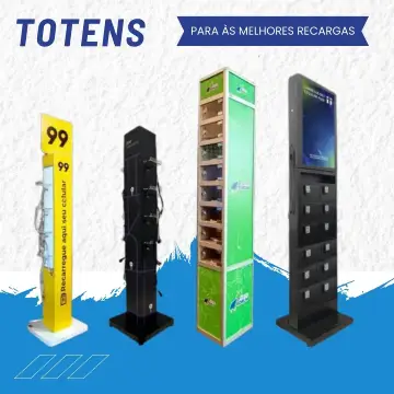 Alugar Totens carregadores para Celular